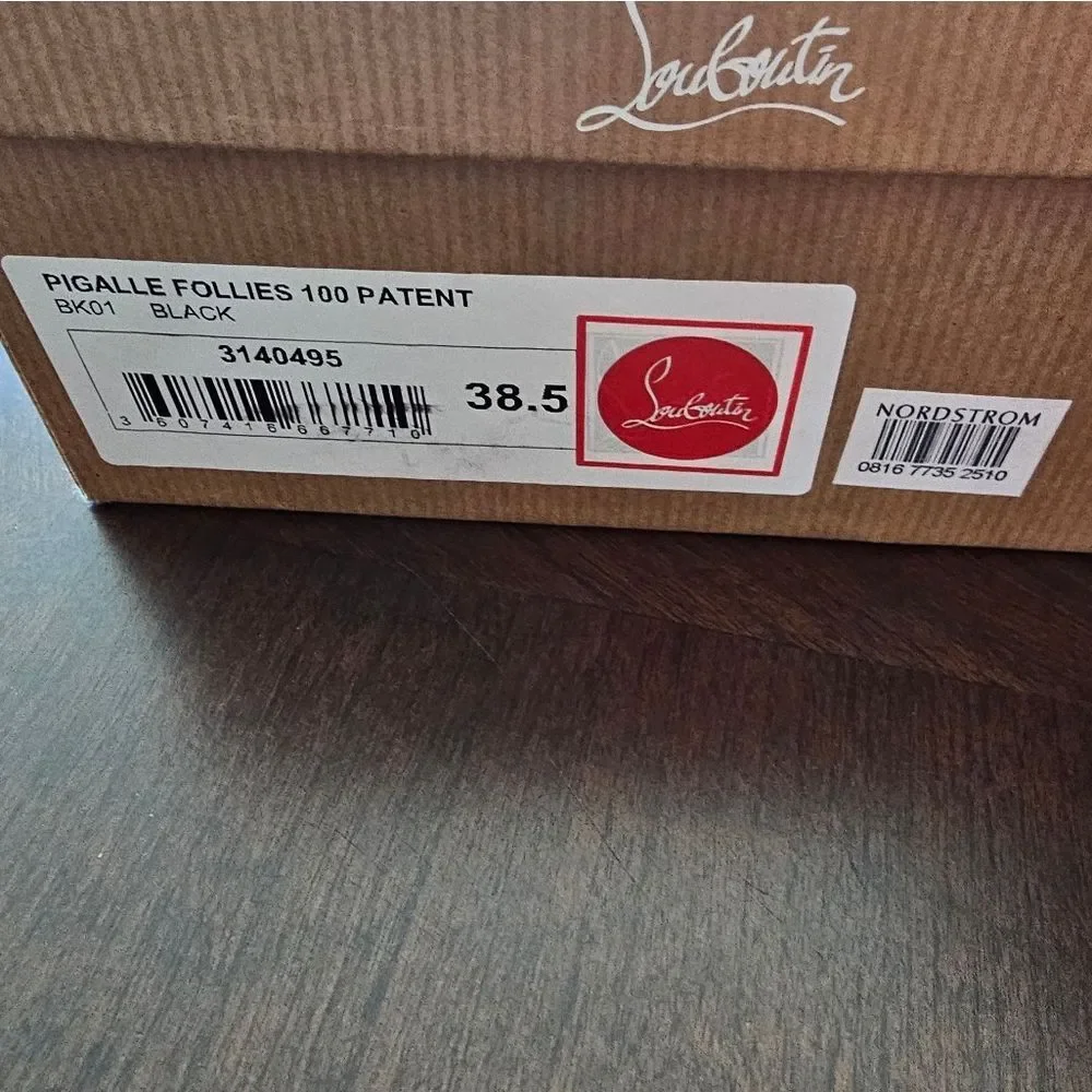 Christian louboutin Pigalle High Heels 38.5 NWT NIB - Picture 4 of 6